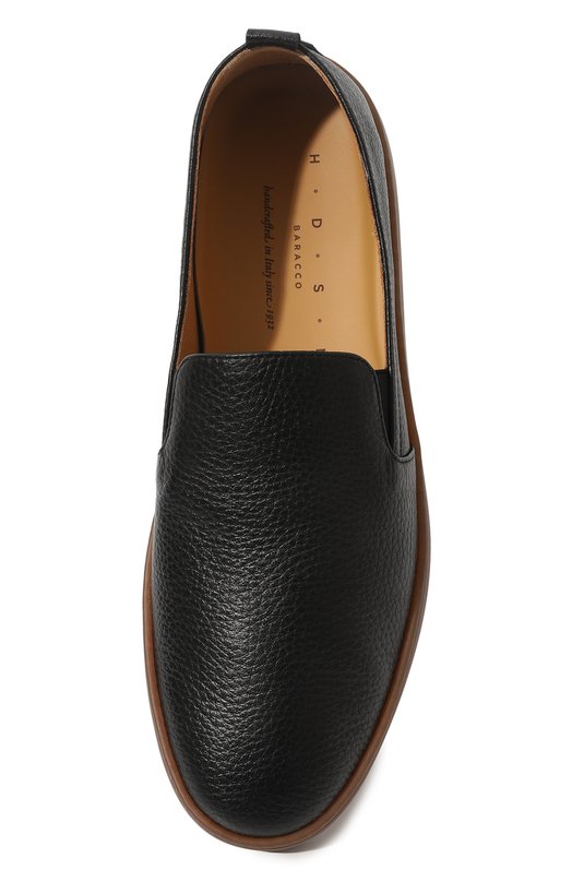 фото Кожаные слипоны h`d`s`n baracco