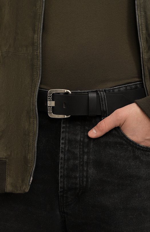 фото Кожаный ремень diesel