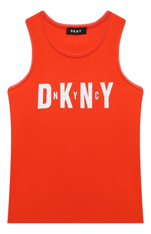 Хлопковая майка DKNY
