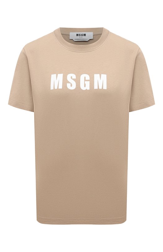 фото Хлопковая футболка msgm
