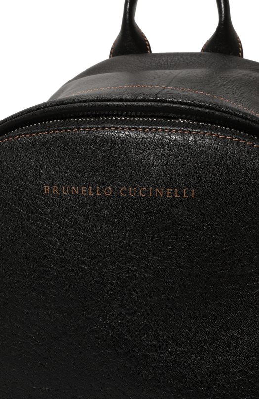 фото Кожаный рюкзак brunello cucinelli