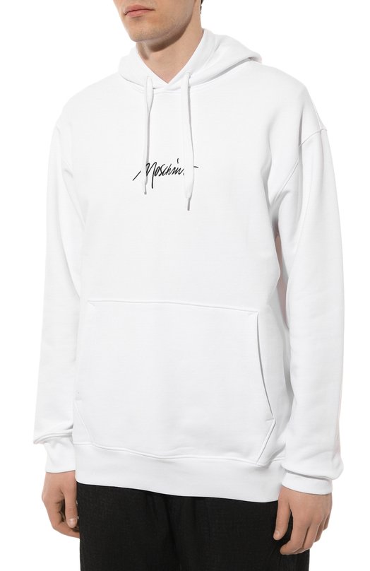 фото Хлопковое худи moschino