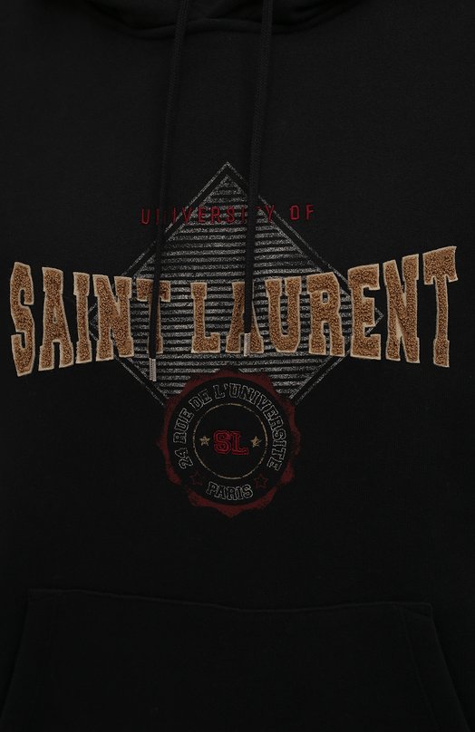 фото Хлопковое худи saint laurent