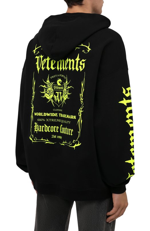 фото Хлопковое худи vetements