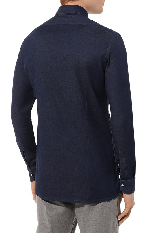 фото Хлопковая рубашка kiton