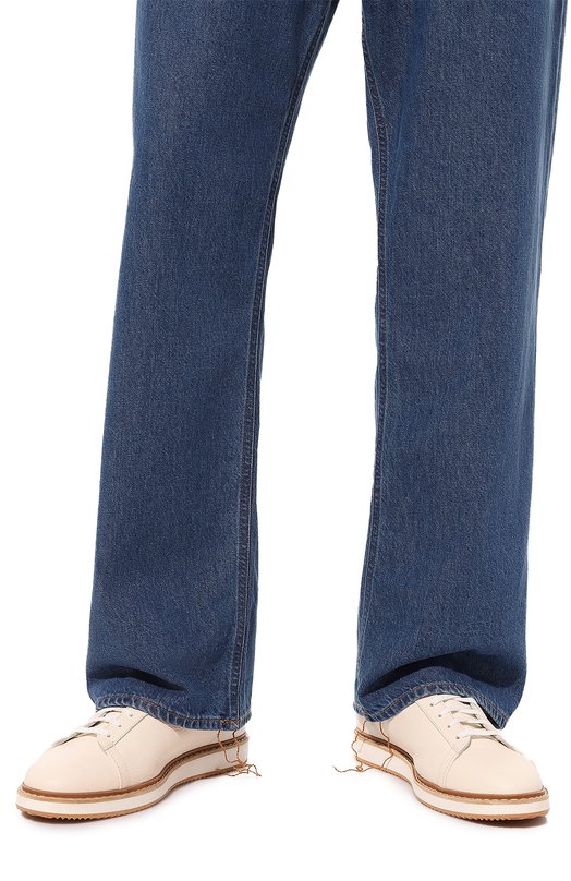 фото Кожаные кеды brunello cucinelli