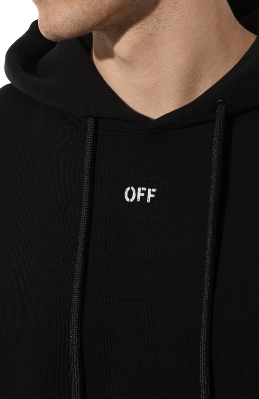 фото Хлопковое худи off-white