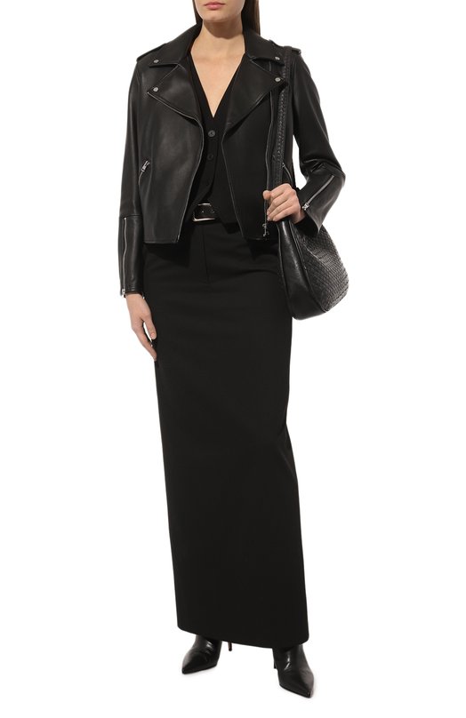 фото Кожаная куртка hugo