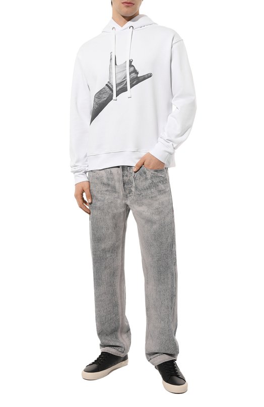 фото Хлопковое худи diego venturino