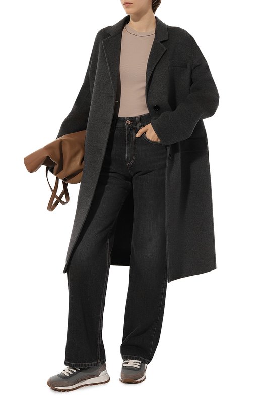 фото Комбинированные кроссовки brunello cucinelli