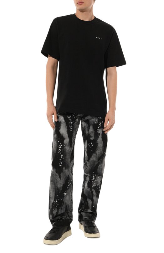 фото Хлопковая футболка rohe