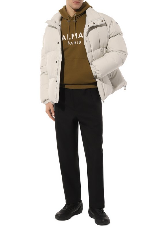 фото Хлопковое худи balmain