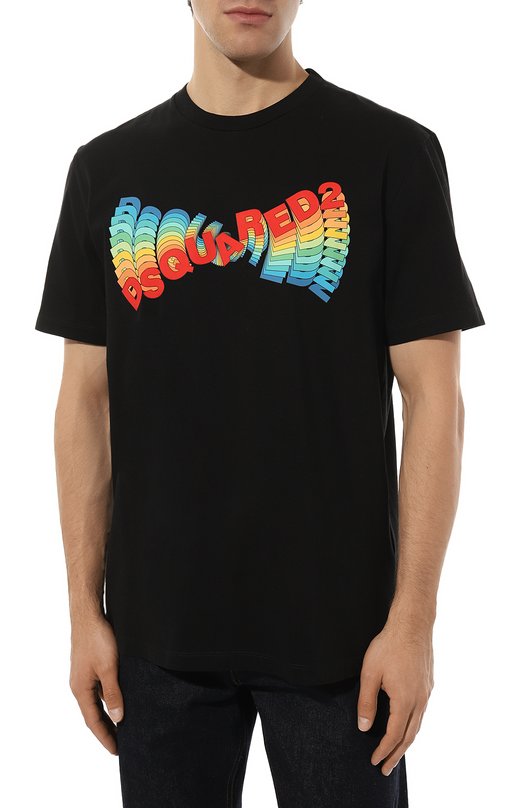 фото Хлопковая футболка dsquared2