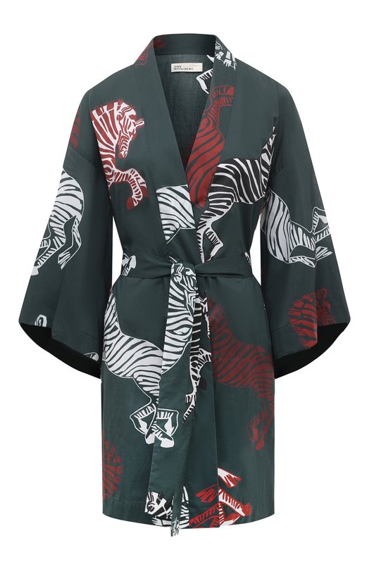 фото Хлопковый халат-кимоно any wowzers
