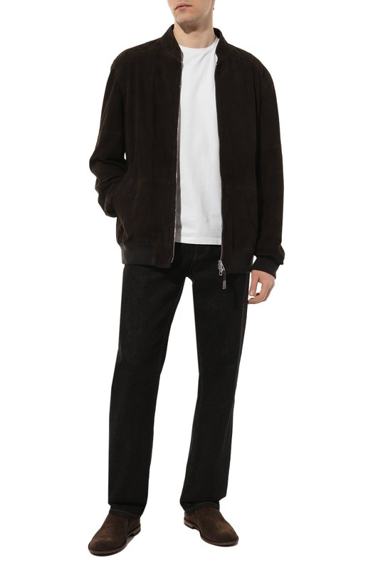 фото Замшевый бомбер windsor