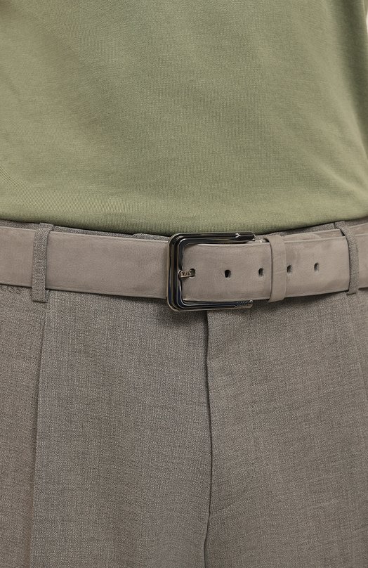 фото Ремень из нубука zilli