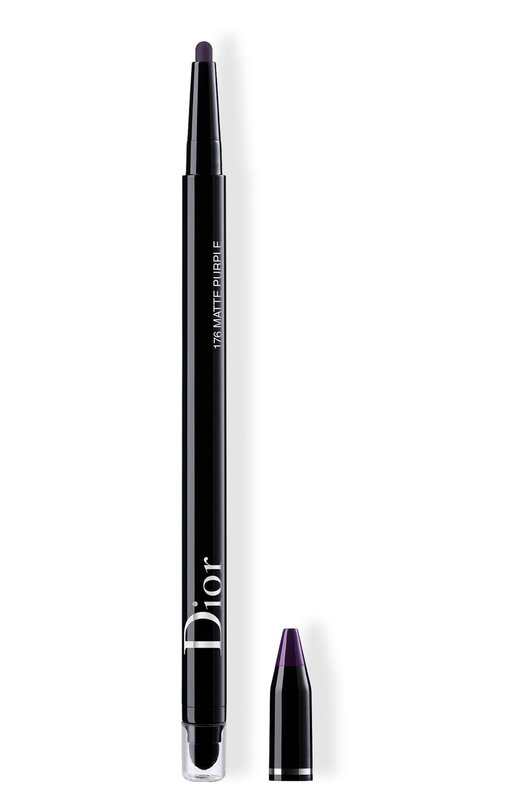 фото Водостойкая подводка для глаз diorshow 24h stylo, 176 матовый пурпурный dior