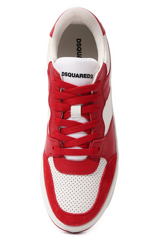 фото Кожаные кеды bumper dsquared2