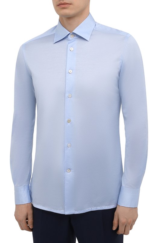 фото Хлопковая рубашка kiton