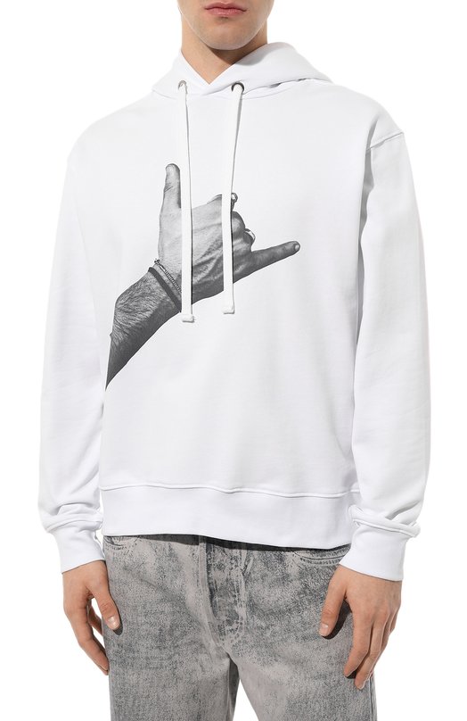 фото Хлопковое худи diego venturino