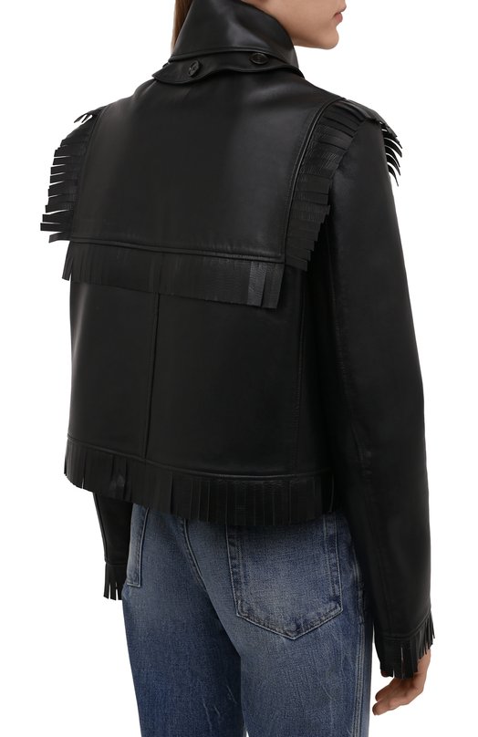 фото Кожаная куртка burberry
