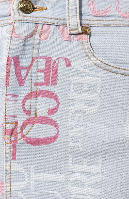 фото Джинсовая юбка versace jeans couture