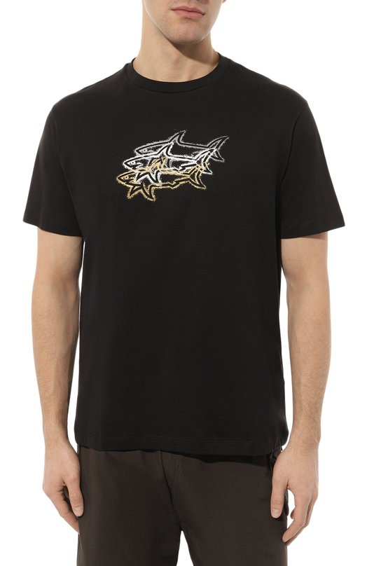 фото Хлопковая футболка paul&shark