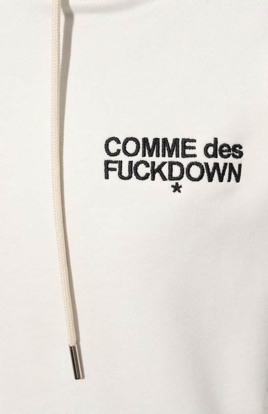 фото Хлопковое худи comme des fuckdown