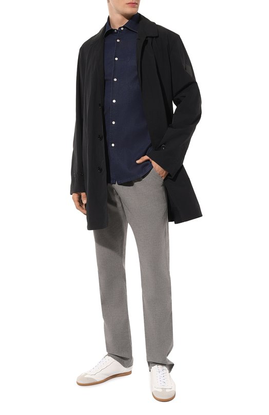 фото Хлопковая рубашка kiton