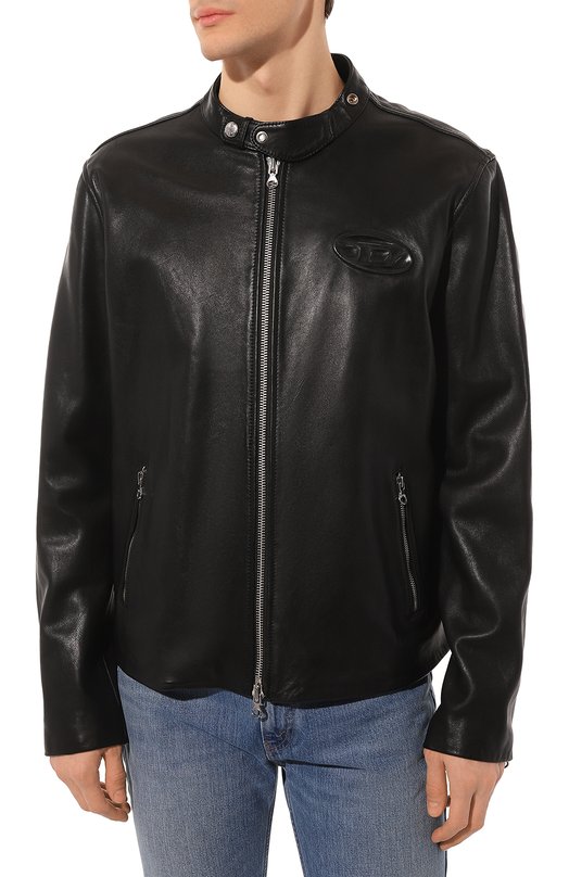 фото Кожаная куртка diesel