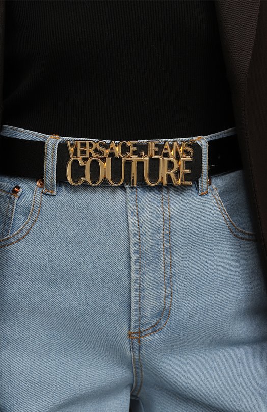 фото Кожаный ремень versace jeans couture