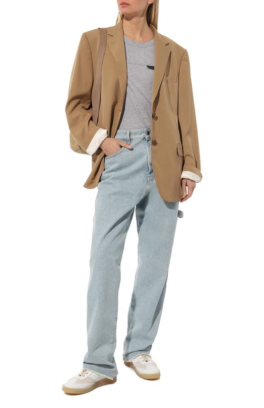 фото Хлопковая футболка brunello cucinelli