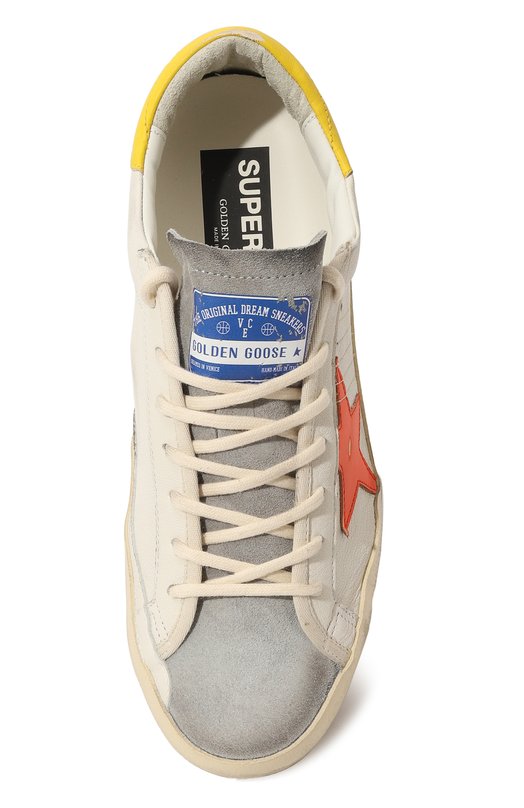 фото Кожаные кеды superstar golden goose deluxe brand