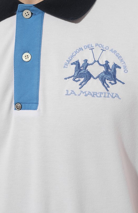 фото Хлопковое поло la martina