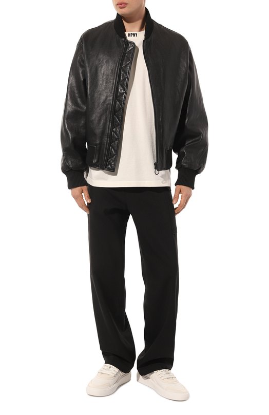 фото Хлопковая футболка heron preston