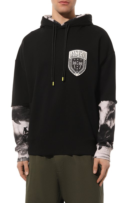 фото Хлопковое худи msgm