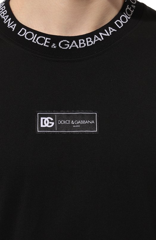 фото Хлопковая футболка dolce & gabbana