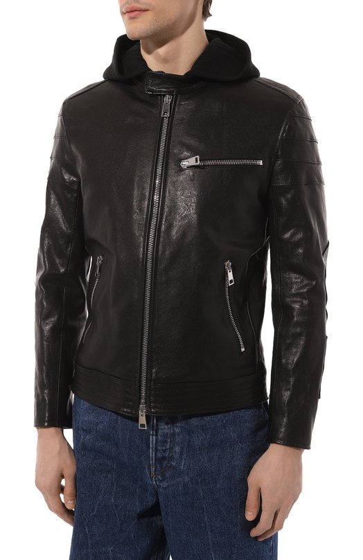 фото Кожаная куртка dondup