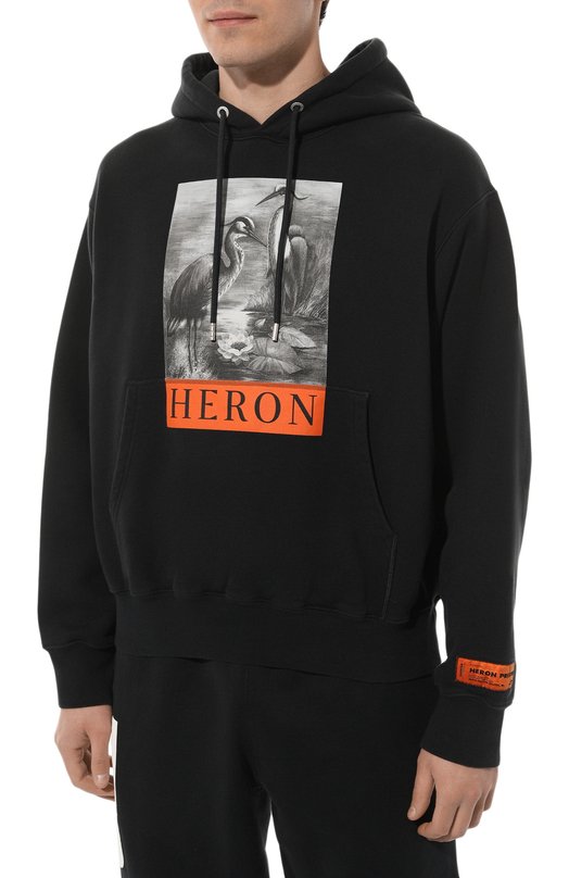 фото Хлопковое худи heron preston