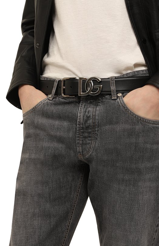 фото Кожаный ремень dolce & gabbana