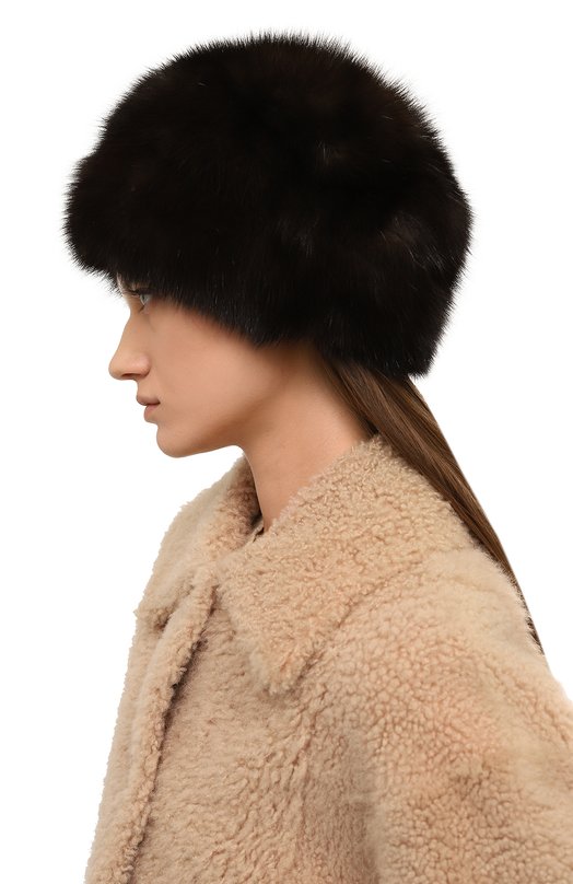 фото Шапка-кубанка жаклин из меха соболя furland