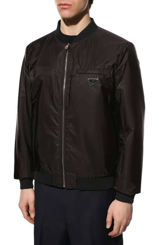 фото Двусторонний бомбер prada