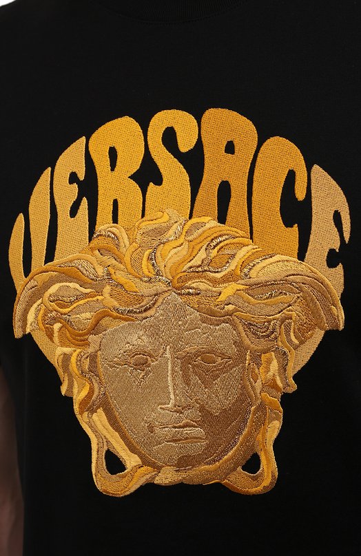 фото Хлопковая футболка versace