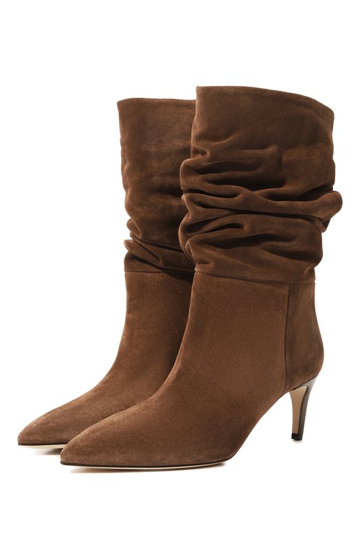 фото Замшевые полусапоги slouchy paris texas