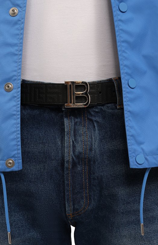 фото Кожаный ремень balmain