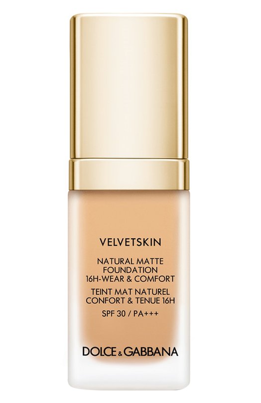 фото Матирующее тональное средство-флюид velvetskin, оттенок desert 340 (30ml) dolce & gabbana