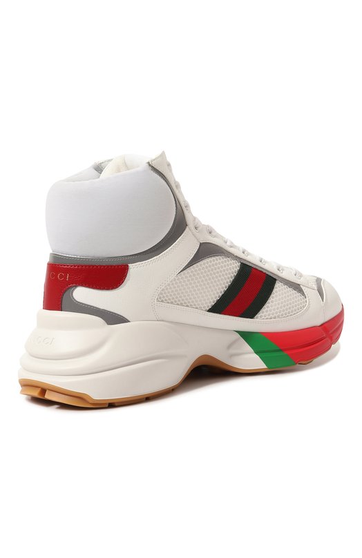 фото Комбинированные кроссовки rhyton gucci