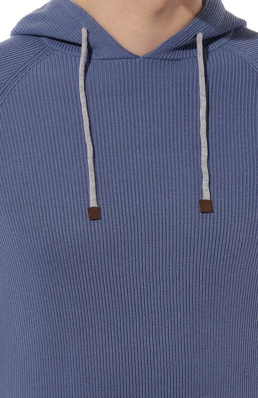 фото Хлопковое худи brunello cucinelli