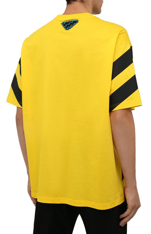 фото Хлопковая футболка prada