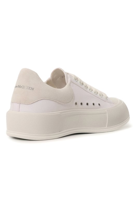 фото Текстильные кеды deck plimsoll alexander mcqueen